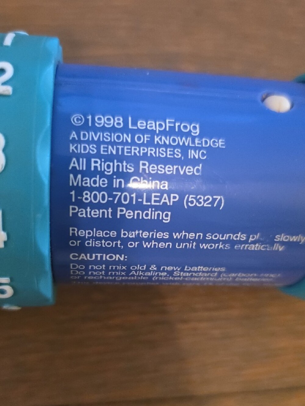 Twist & Shout Multiplication Learning Tool - Vintage 1998 WORKS New Batteries - Picture 6 of 6